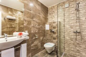 Фото номера Двухместный номер с 1 кроватью, без балкона Отель Hotel Compliment г. Трявна 5